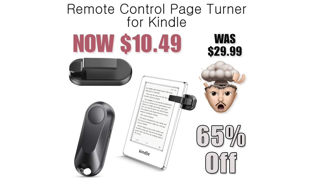 Remote Control Page Turner for Kindle Just $10.49 on Amazon (Reg. $29.99)