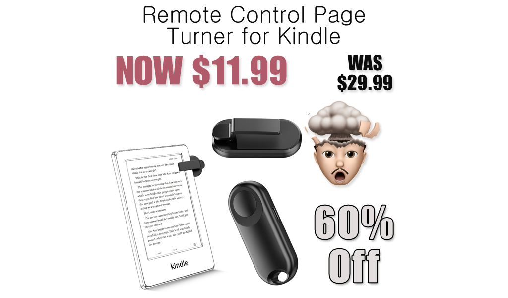 Remote Control Page Turner for Kindle Just $11.99 on Amazon (Reg. $29.99)