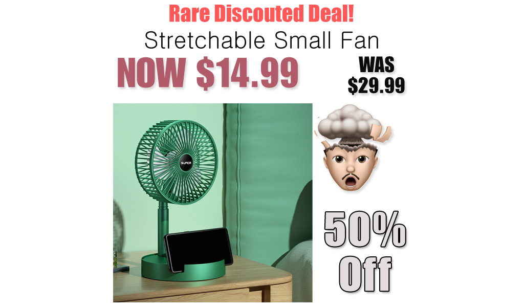Stretchable Small Fan Only $14.99 Shipped on Amazon (Regularly $29.99)
