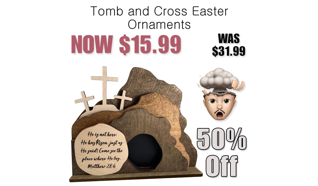 Tomb and Cross Easter Ornaments Just $7.99 on Amazon (Reg. $31.99)