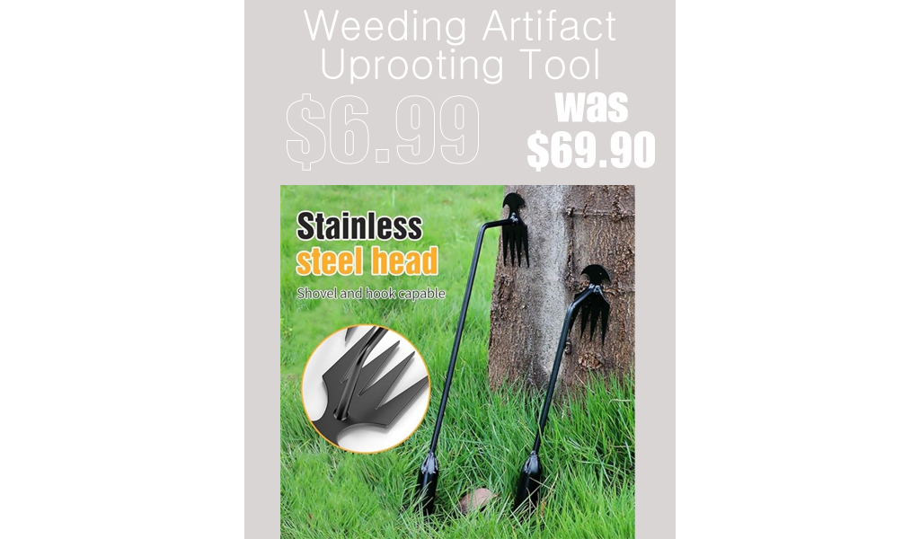 Weeding Artifact Uprooting Tool Only $6.99 Shipped on Amazon (Regularly $69.90)