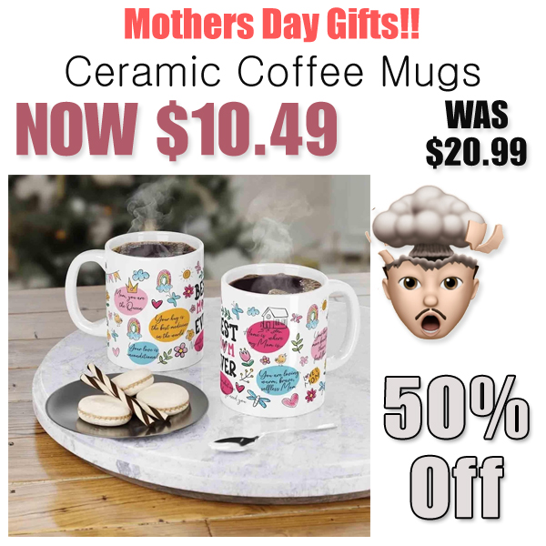 Ceramic Coffee Mugs Only $19.99 Shipped on Amazon (Regularly $20.99)