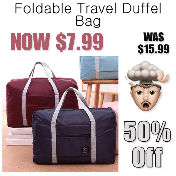 Foldable Travel Duffel Bag Only $26.99 Shipped on Amazon (Regularly $15.99)