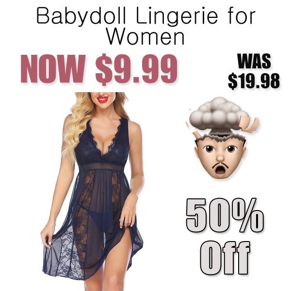 Babydoll Lingerie for Women Only $9.99 Shipped on Amazon (Regularly $19.98)