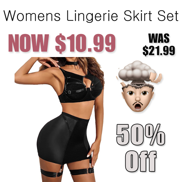 Womens Lingerie Skirt Set Only $10.99 Shipped on Amazon (Regularly $21.99)