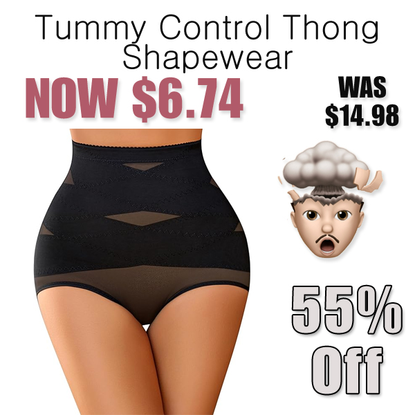 Tummy Control Thong Shapewear Only $6.74 Shipped on Amazon (Regularly $14.98)