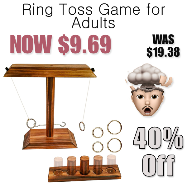 Ring Toss Game for Adults Only $9.69 Shipped on Amazon (Regularly $19.38)
