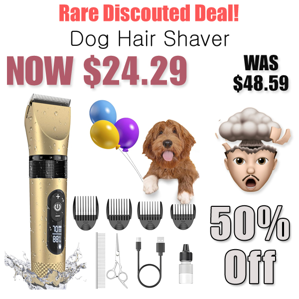 Dog Hair Shaver Only $24.29 Shipped on Amazon (Regularly $48.59)