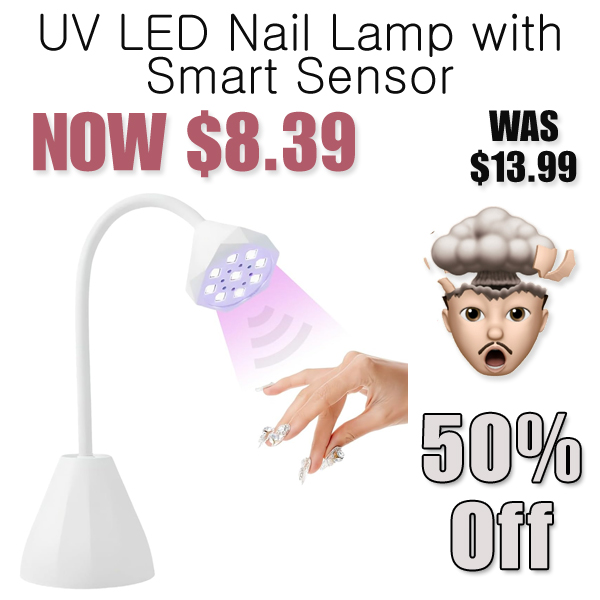 UV LED Nail Lamp with Smart Sensor Only $8.39 Shipped on Amazon (Regularly $13.99)