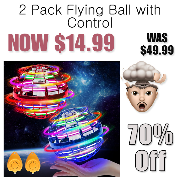 2 Pack Flying Ball with Control Only $14.99 Shipped on Amazon (Regularly $49.99)