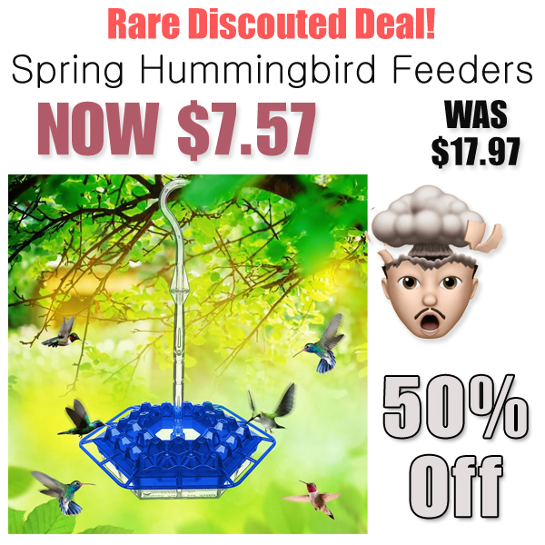 Spring Hummingbird Feeders Only $7.57 Shipped on Amazon (Regularly $17.97)