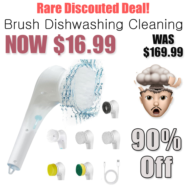 Brush Dishwashing Cleaning Only $16.99 Shipped on Amazon (Regularly $169.99)