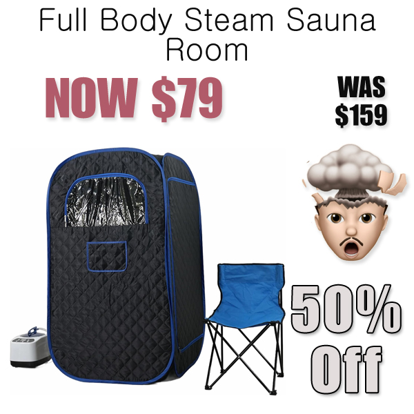 Full Body Steam Sauna Room Only $79 Shipped on Amazon (Regularly $159)