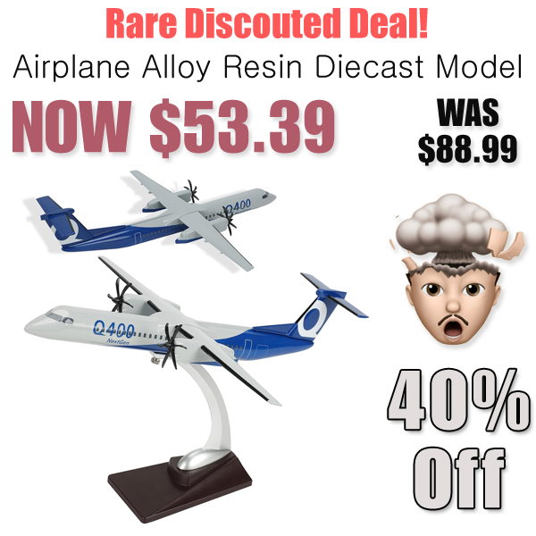Airplane Alloy Resin Diecast Model Only $53.39 Shipped on Amazon (Regularly $88.99)