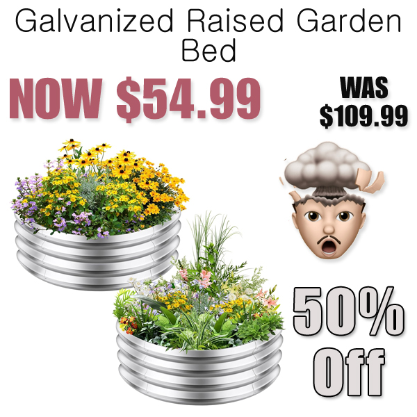 Galvanized Raised Garden Bed Just $54.99 on Amazon (Reg. $109.99)