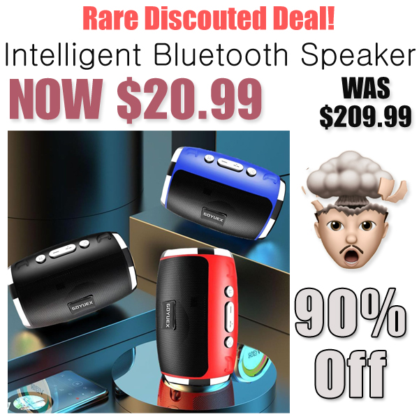 Intelligent Bluetooth Speaker Only $20.99 Shipped on Amazon (Regularly $209.99)