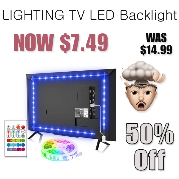 LIGHTING TV LED Backlight Only $7.49 Shipped on Amazon (Regularly $14.99)