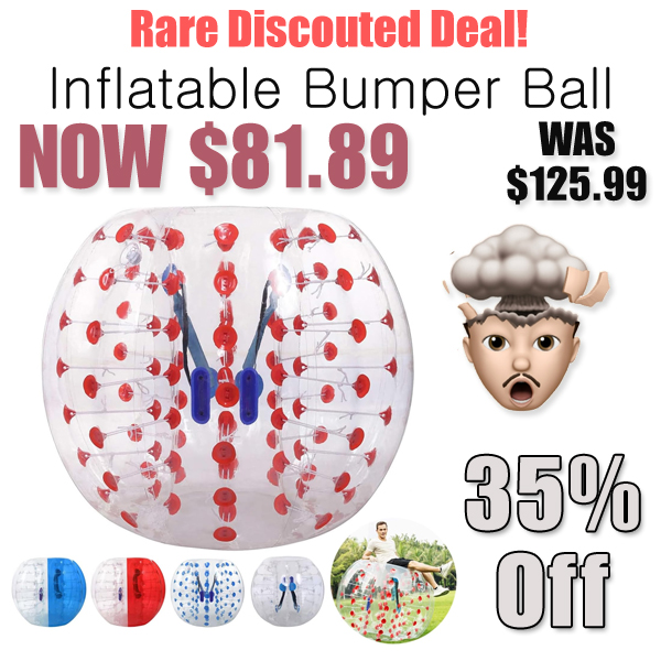 Inflatable Bumper Ball Only $81.89 Shipped on Amazon (Regularly $125.99)