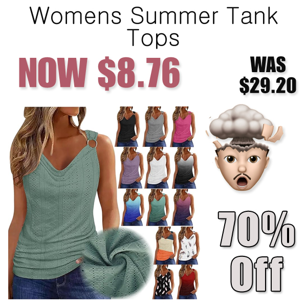 Womens Summer Tank Tops Only $8.76 Shipped on Amazon (Regularly $29.20)