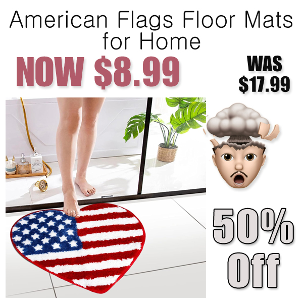 American Flags Floor Mats for Home Only $8.99 Shipped on Amazon (Regularly $17.99)