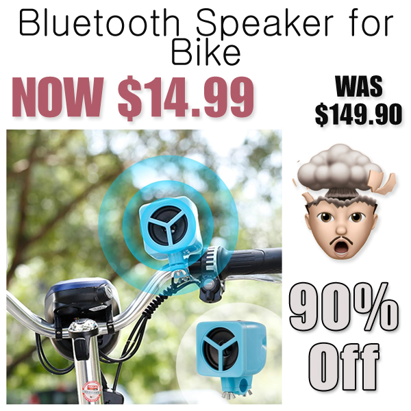 Bluetooth Speaker for Bike Only $14.99 Shipped on Amazon (Regularly $149.90)