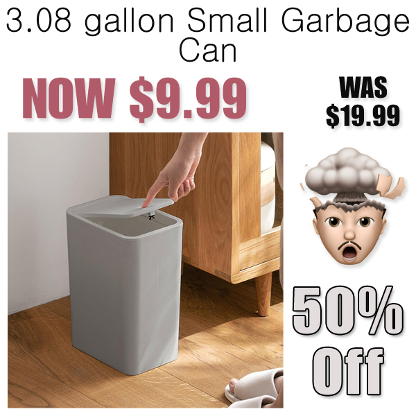 3.08 gallon Small Garbage Can Only $9.99 Shipped on Amazon (Regularly $19.99)