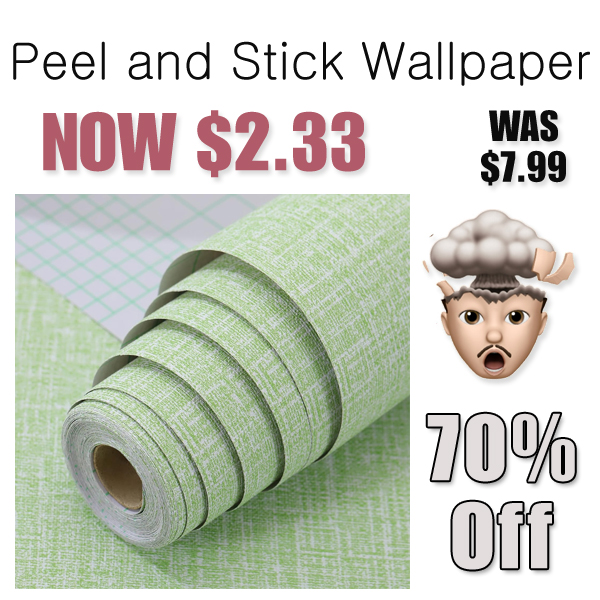 Peel and Stick Wallpaper Only $2.33 Shipped on Amazon (Regularly $7.99)