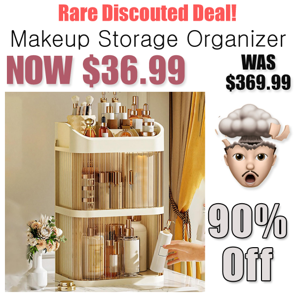 Makeup Storage Organizer Only $36.99 Shipped on Amazon (Regularly $369.99)