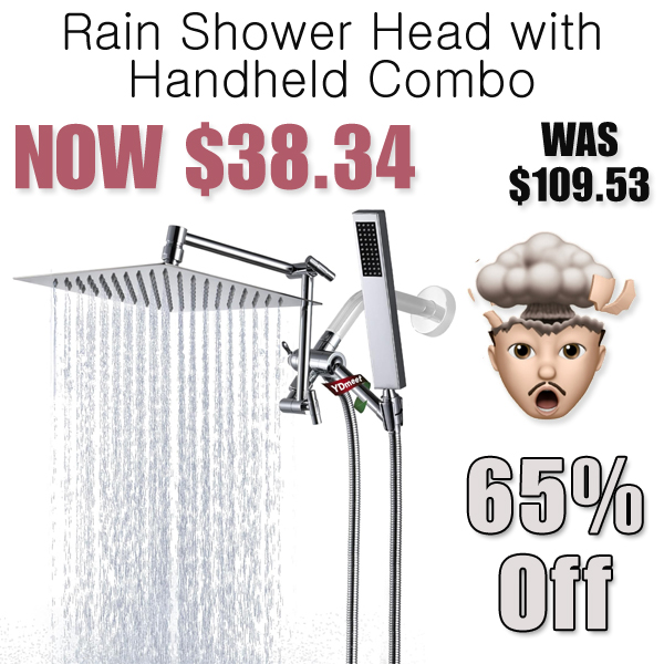 Rain Shower Head with Handheld Combo Only $38.34 Shipped on Amazon (Regularly $109.53)