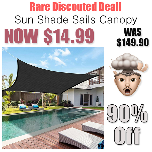 Sun Shade Sails Canopy Only $14.99 Shipped on Amazon (Regularly $149.90)