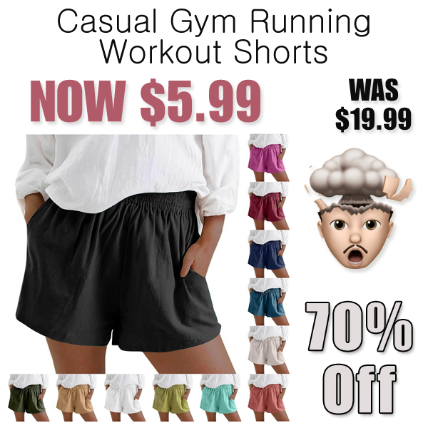 Casual Gym Running Workout Shorts Only $5.99 Shipped on Amazon (Regularly $19.99)