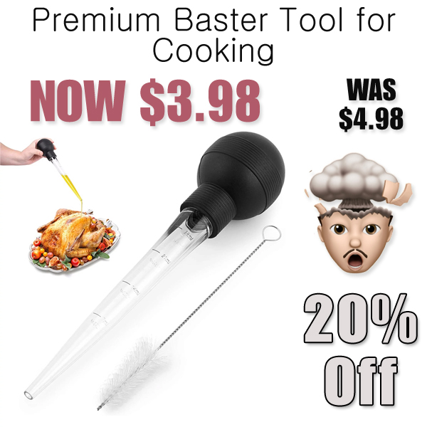 Premium Baster Tool for Cooking Only $3.98 on Walmart.com (Regularly $4.98)