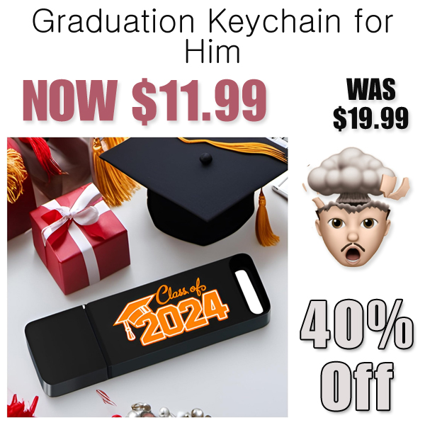 Graduation Keychain for Him Only $11.99 Shipped on Amazon (Regularly $19.99)