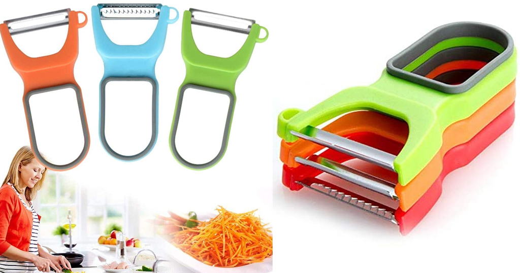 3 PCS Stainless Peeler Only $5.99 Shipped on Amazon (Regularly $19.96)