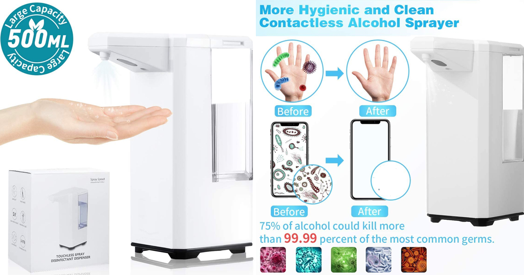 Automatic Hand Sanitizer Dispenser Only $32.49 Shipped on Amazon (Regularly $49.99)