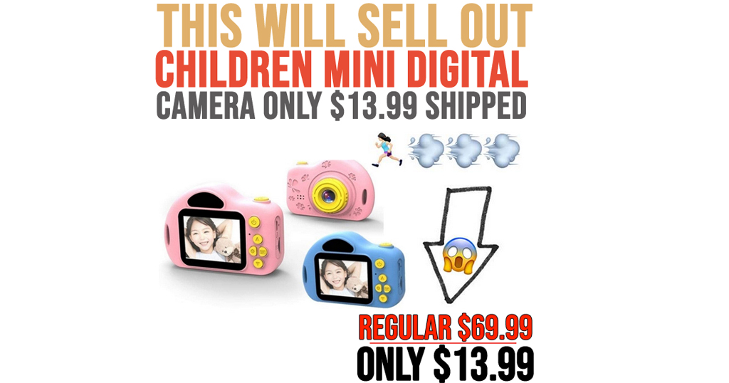 Children Mini Digital Camera Only $13.99 Shipped on Amazon (Regularly $69.99)