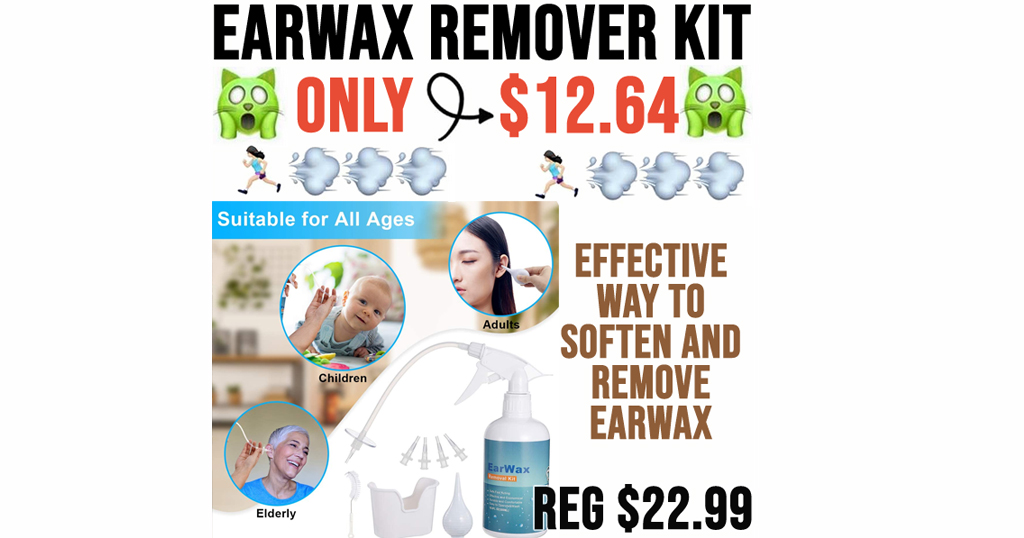 Earwax Remover Kit Only $12.64 Shipped on Amazon (Regularly $22.99)