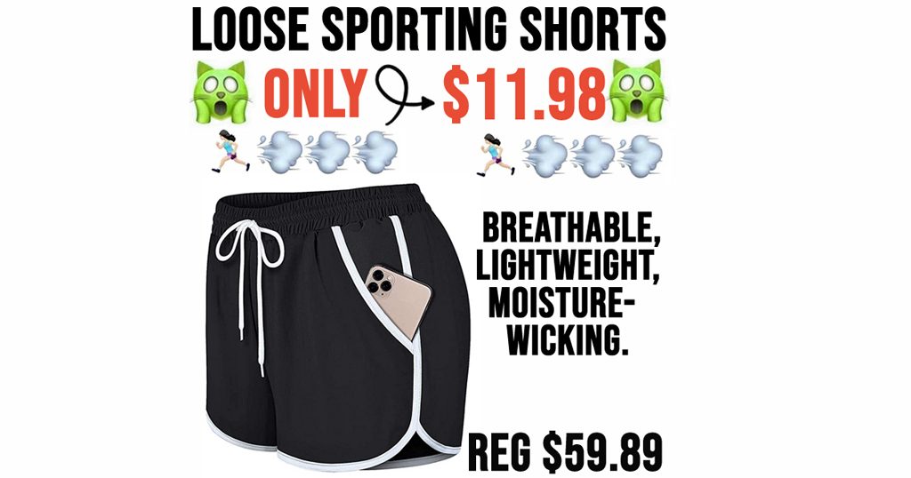 Loose Sporting Shorts Only $11.98 Shipped on Amazon (Regularly $59.89)