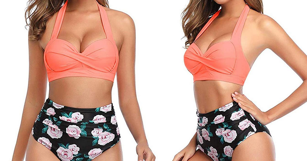 Split Two-Piece Swimsuit Only $14.99 Shipped on Amazon (Regularly $49.99)