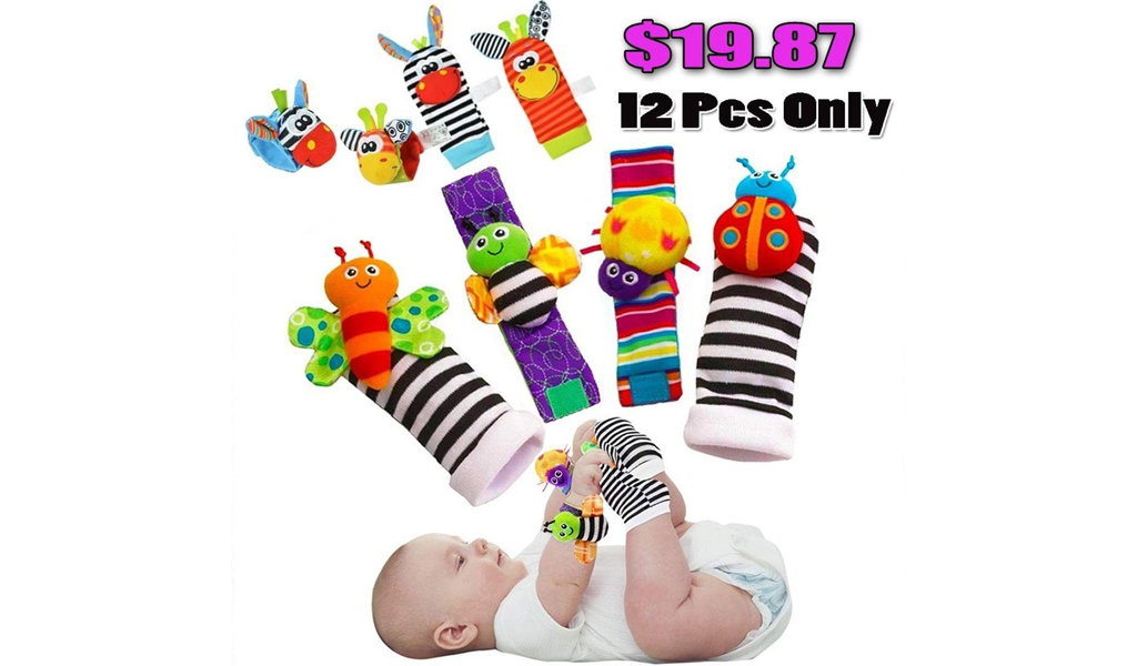 66% off Socks Toys Wrist Rattles