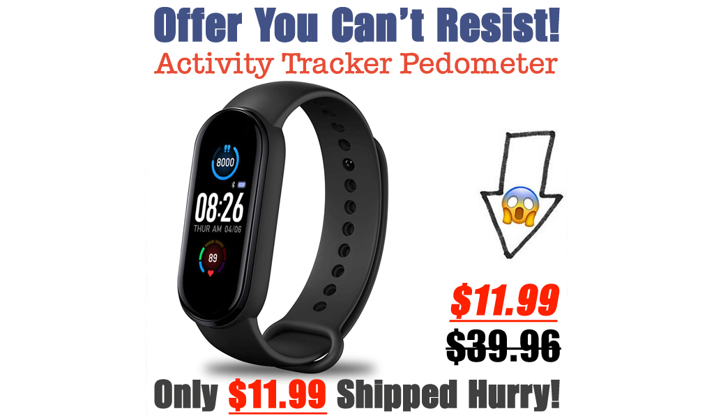 Activity Tracker Pedometer Only $11.99 Shipped on Amazon (Regularly $39.96)