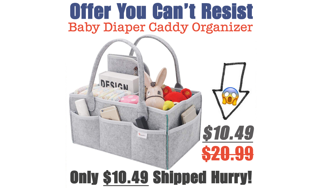 Baby Diaper Caddy Organizer Just $10.49 Shipped on Amazon (Regularly $20.99)