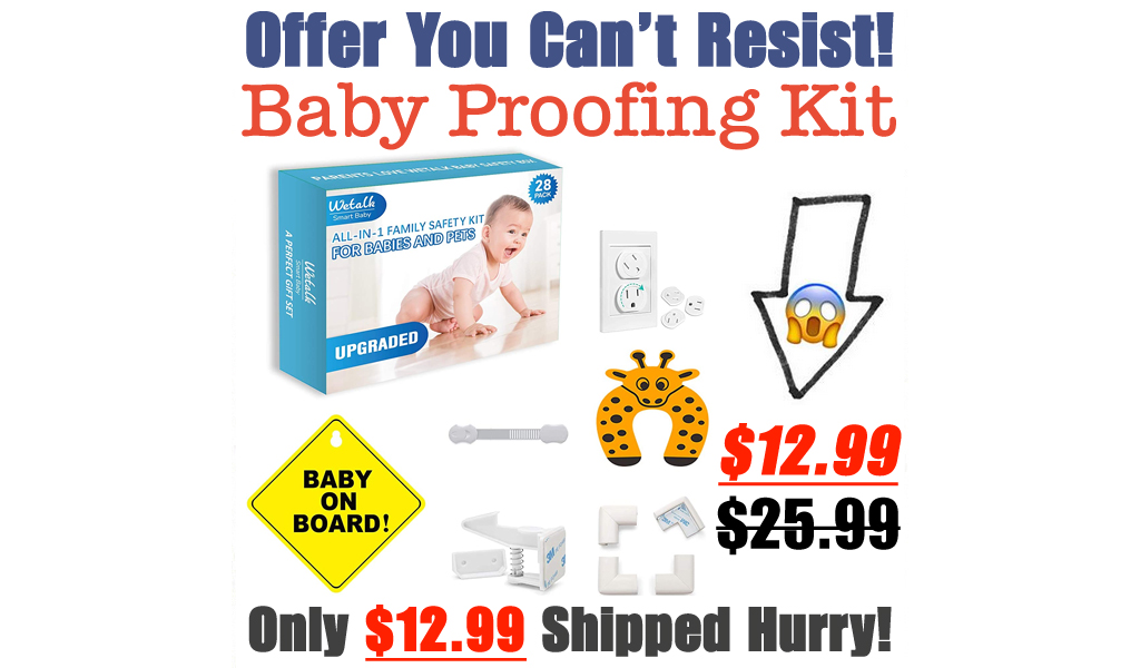 Baby Proofing Kit Only $12.99 Shipped on Amazon (Regularly $25.99)