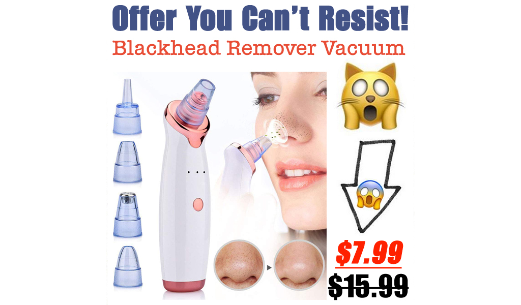 Blackhead Remover Vacuum Only $7.99 Shipped on Amazon (Regularly $15.99)