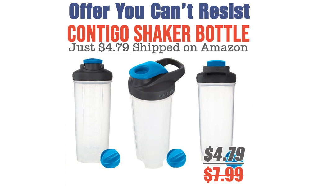 Contigo Shaker Bottle Just $4.79 Shipped on Amazon (Regularly $7.99)