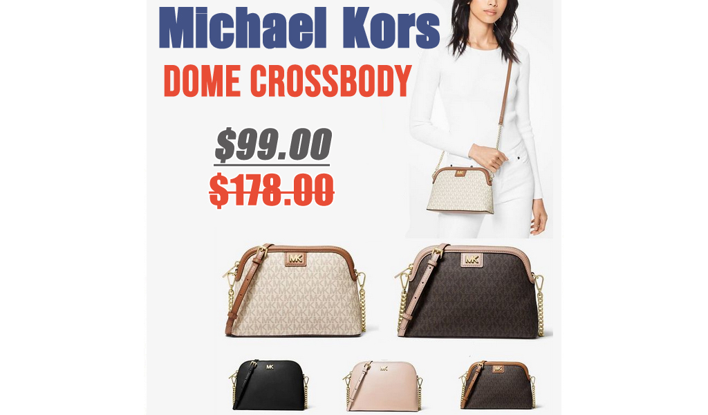 Dome Crossbody Bag Only $99.00 on MichaelKors.com (Regularly $178)