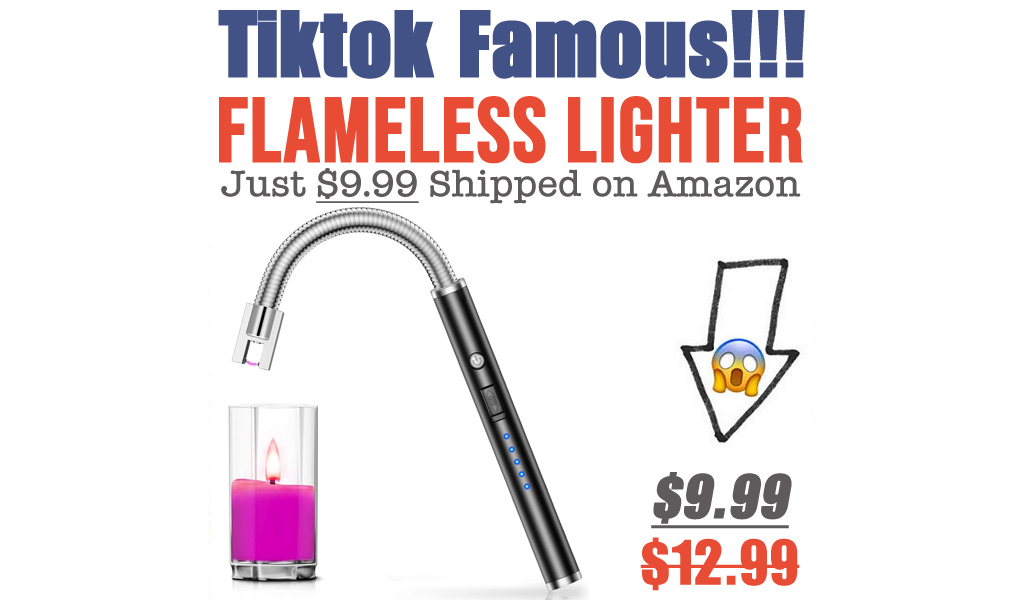 Flameless Lighter Just $9.99 Shipped on Amazon (Regularly $12.99)