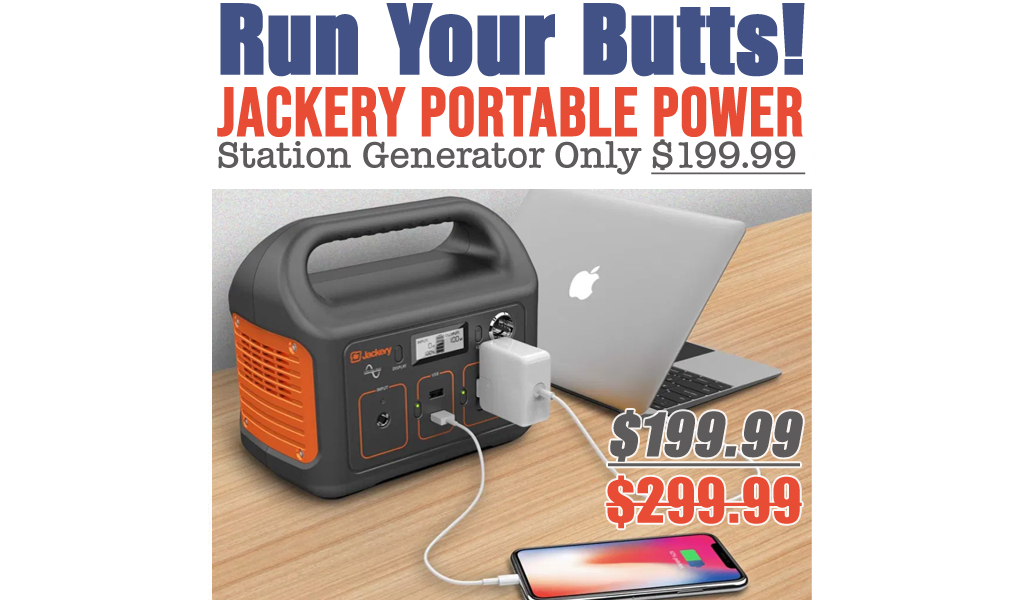 Jackery Portable Power Station Generator Only $199.99 Shipped on Amazon (Regularly $299.99)