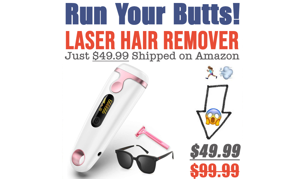 Laser Hair Remover Just $49.99 Shipped on Amazon (Regularly $99.99)