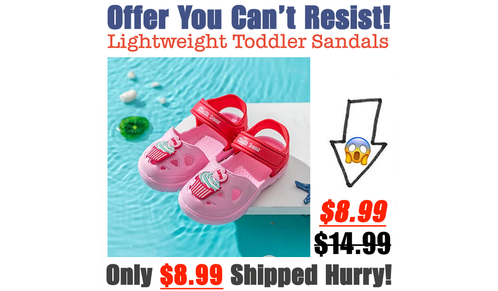 Lightweight Toddler Sandals Only $8.99 Shipped on Amazon (Regularly $14.99)
